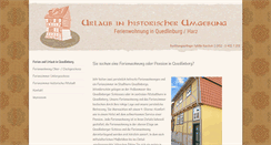 Desktop Screenshot of ferienwohnung-am-schloss.com