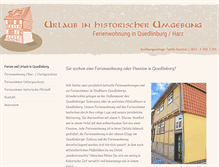 Tablet Screenshot of ferienwohnung-am-schloss.com